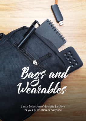 Bags and wearables catalog